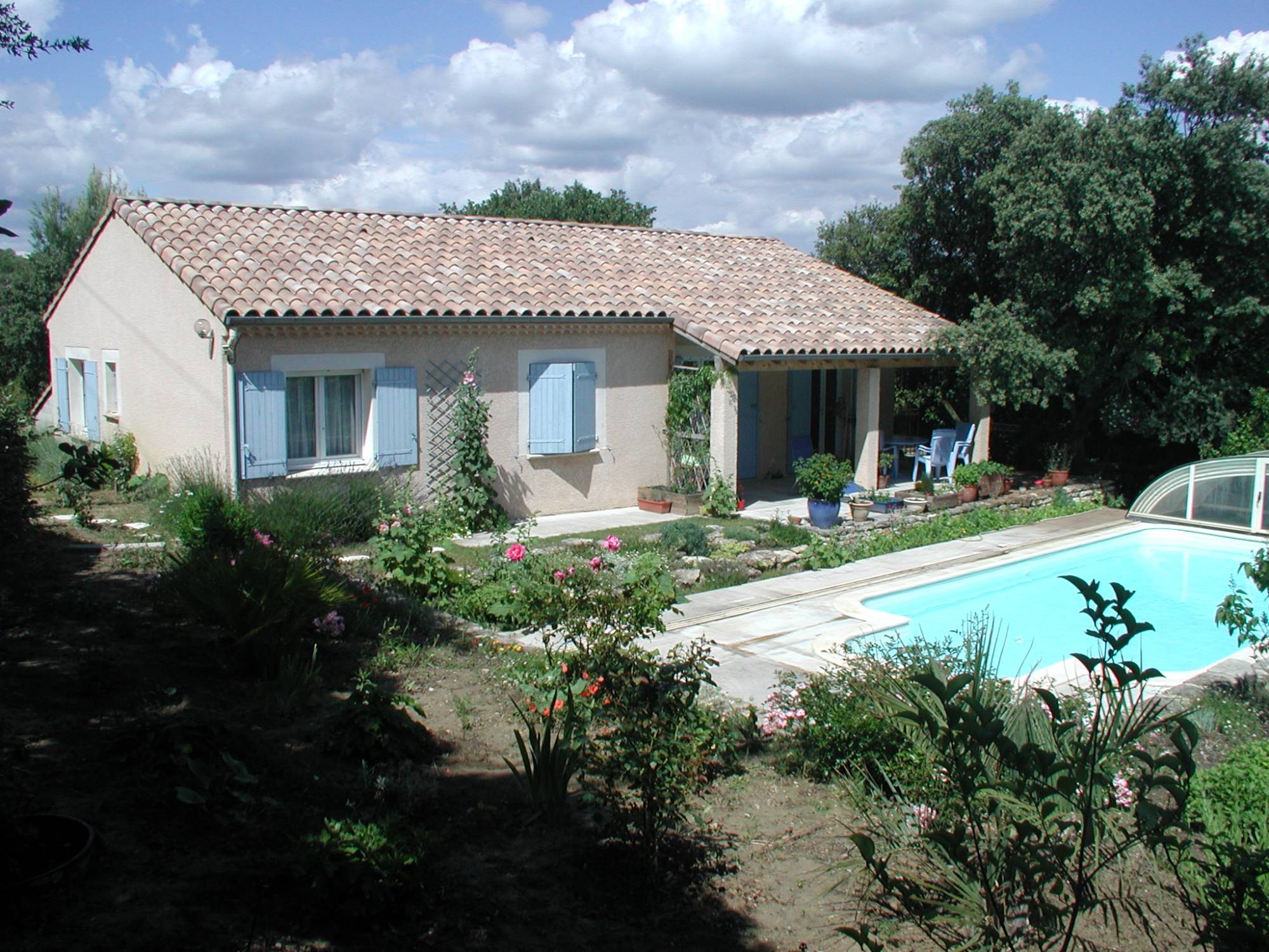 Location de vacances en Proveence, sud Drôme piscine privée 