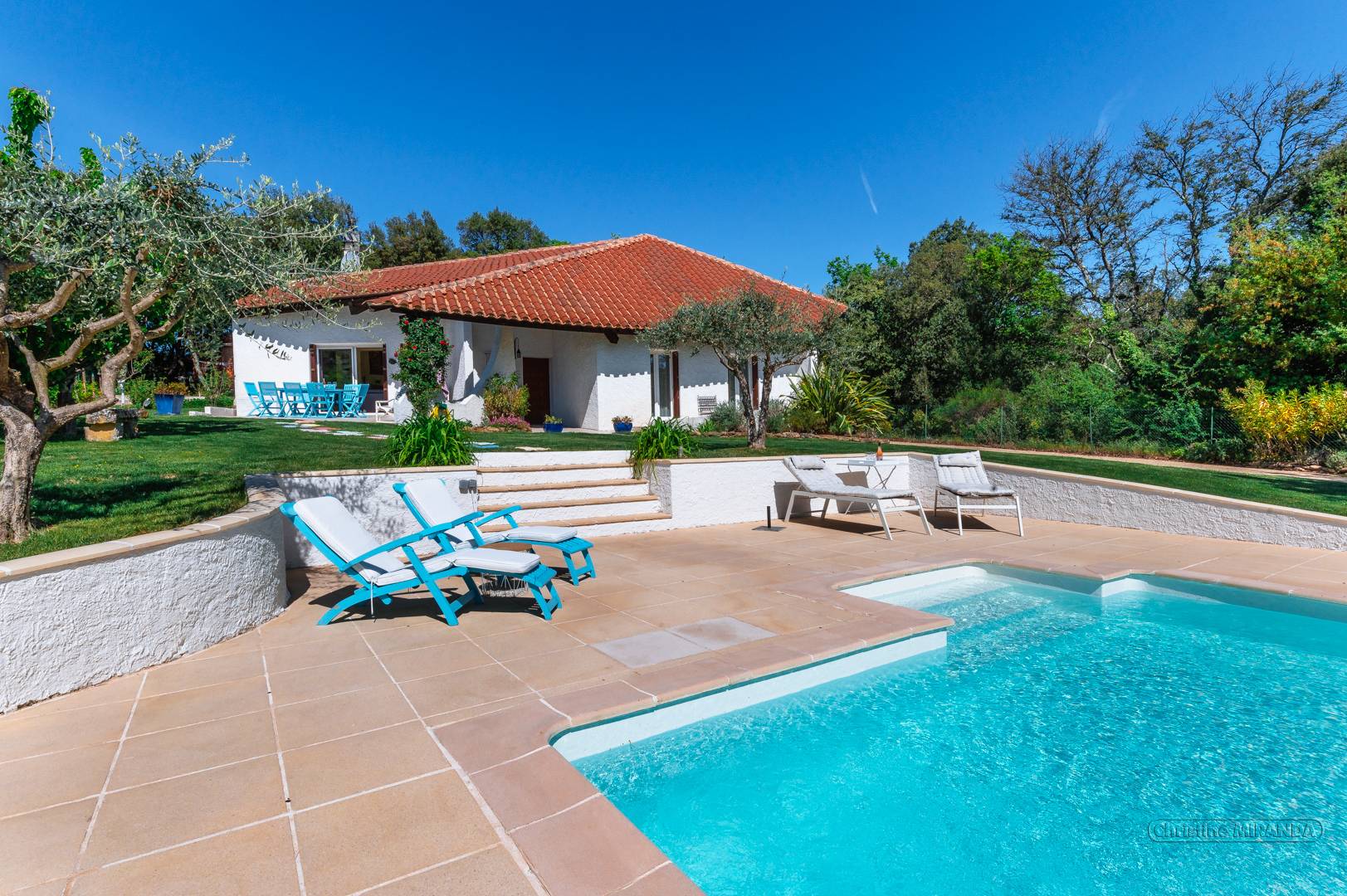 Maison de vacances en Drôme Provençale, piscine chauffée et terrain de pétanque